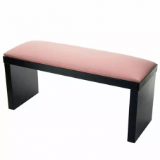 Подлокотник на черных деревянных ножках (Pink)